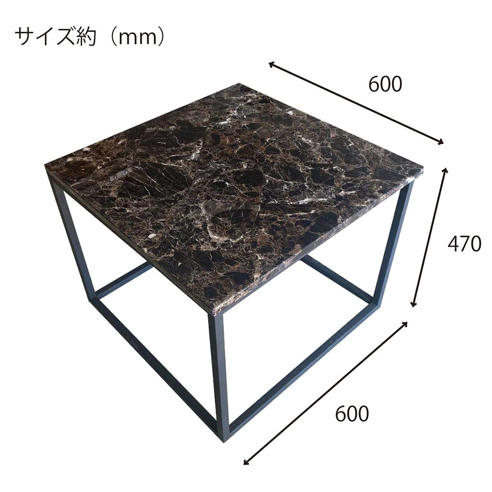 応接セット 応接ソファ3点セット (1人掛け×2台/大理石調テーブル×1台) AX-1665 T183-4-6060