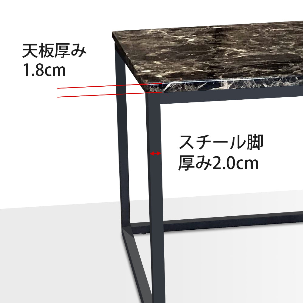 応接セット 応接ソファ3点セット (1人掛け×1台/2人掛け×1台/大理石調テーブル×1台) AX-1665 T183-0-1260