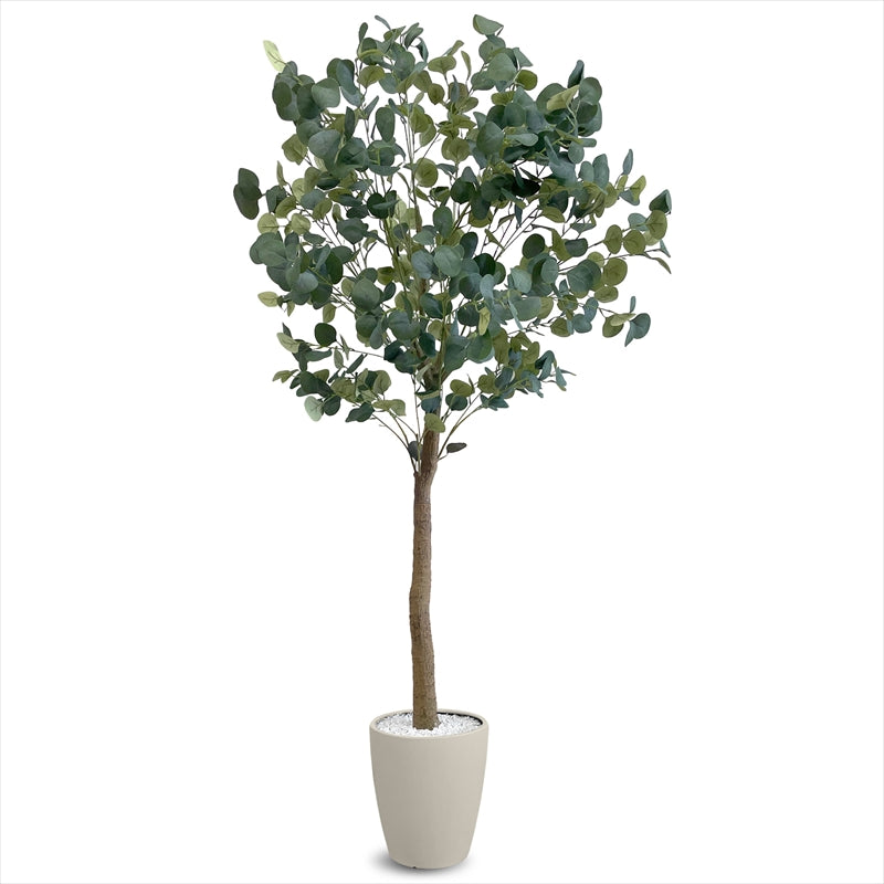 光触媒 フェイクグリーン ユーカリ 人工観葉植物 120cm 150cm 180cm 鉢付属 インテリア グリーン お手入れ簡単