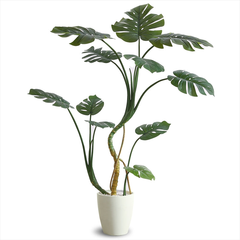 光触媒 モンステラ フェイクグリーン 人工観葉植物 120cm 150cm 180cm 鉢付属 インテリア グリーン お手入れ簡単