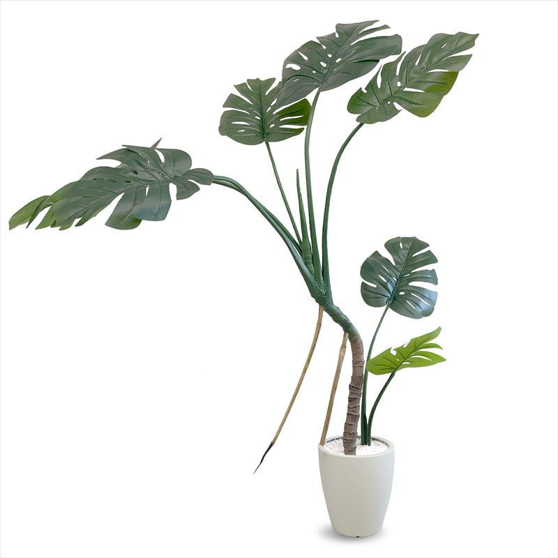 光触媒 モンステラ フェイクグリーン 人工観葉植物 120cm 150cm 180cm 鉢付属 インテリア グリーン お手入れ簡単