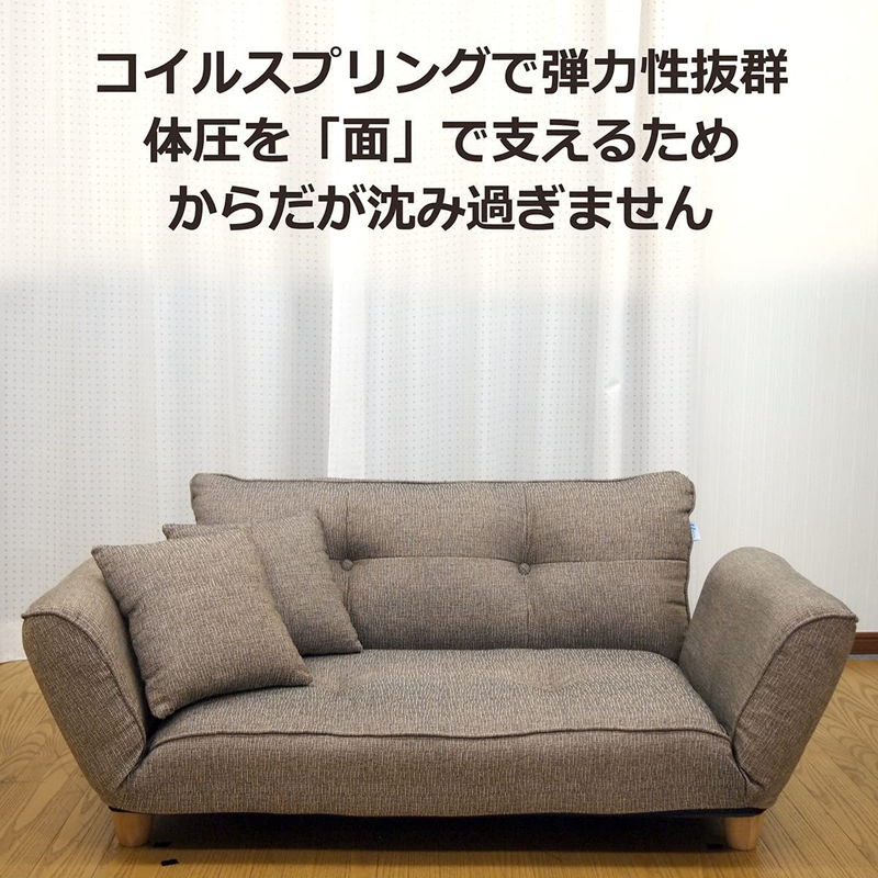 ソファー 2人掛け 2人掛けソファ ソファ ソファー 二人掛け ボンネルカウチソファ ファブリックタイプ tc-090