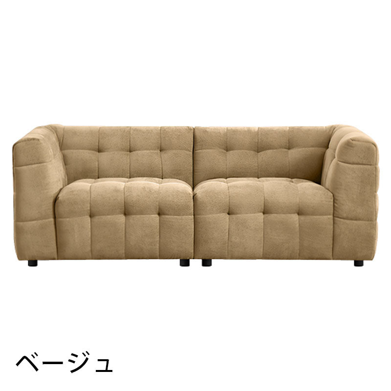 ソファー 3人掛け ブロックタイプソファ ゆったり リラックス おしゃれ 高級感 グレー ベージュ グリーン XD-726