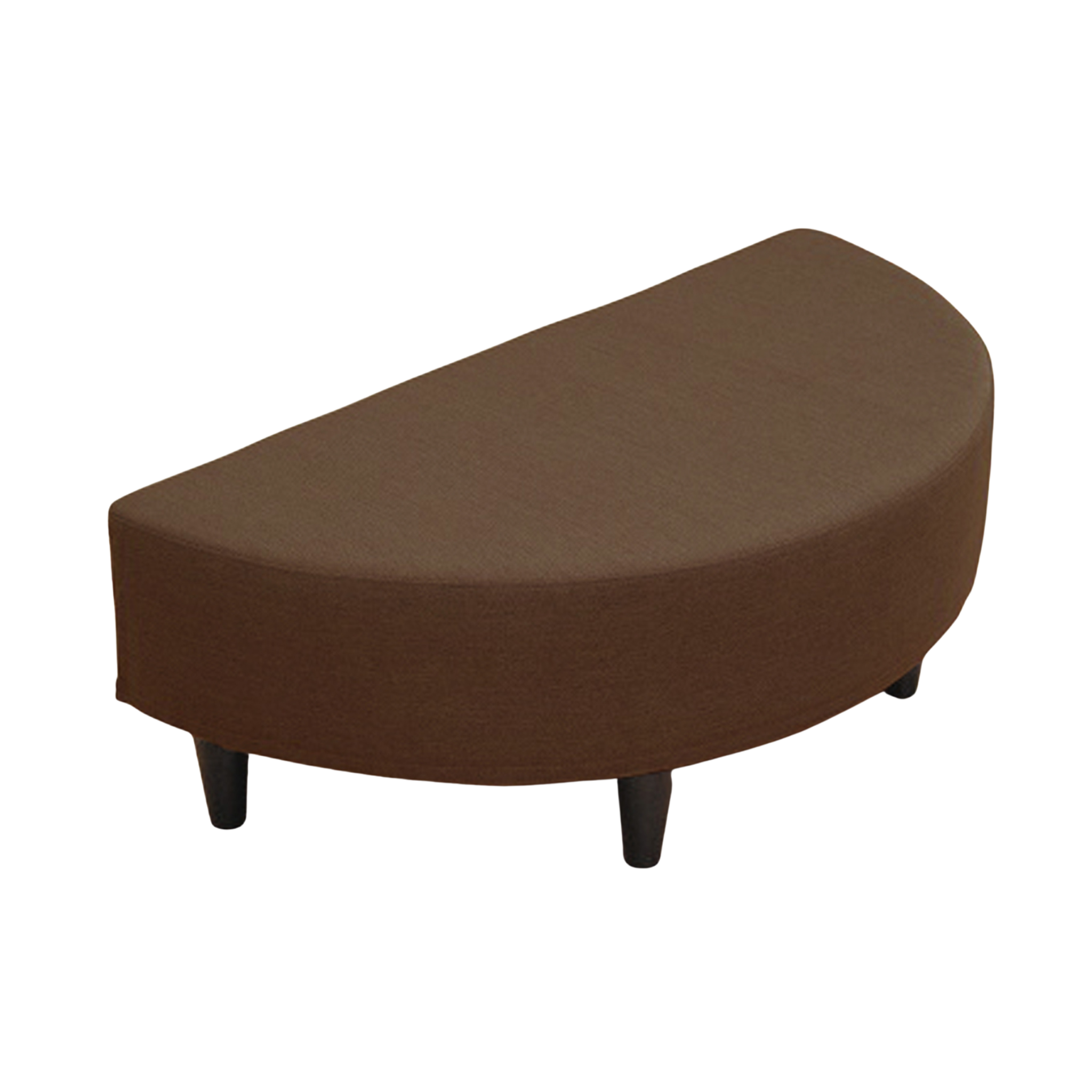 2人掛け ユニットベンチ 半円スツール[幅110cm] S-3334-HENST