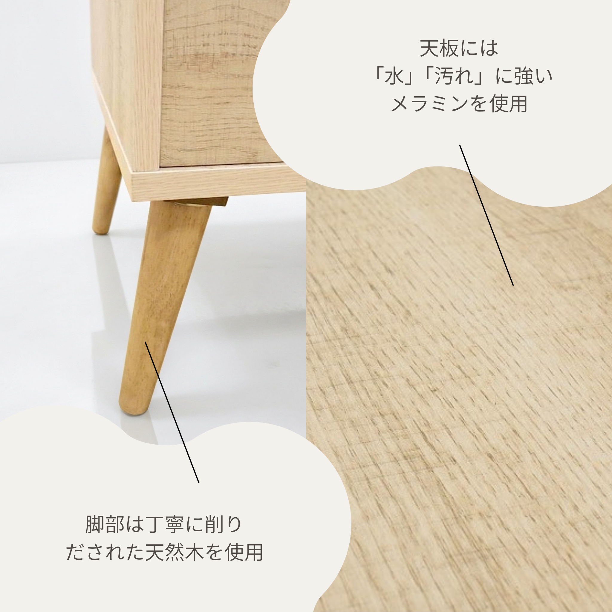 センターテーブル カフェテーブル ガラス天板 応接 待合 ガラスセンターテーブル T-001 ブラウン (ブラウン/ナチュラル)