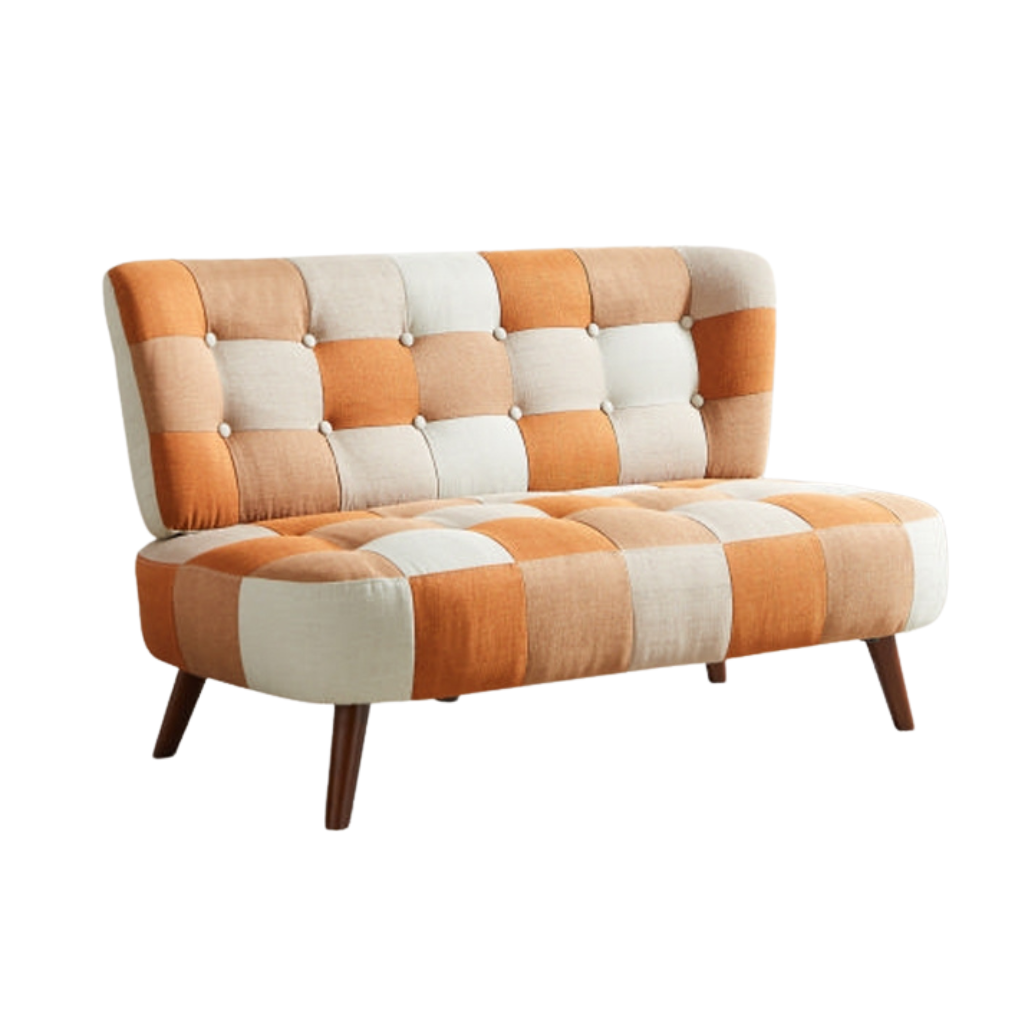 2人掛け パッチワークソファ[幅119cm] SM-2121-2P