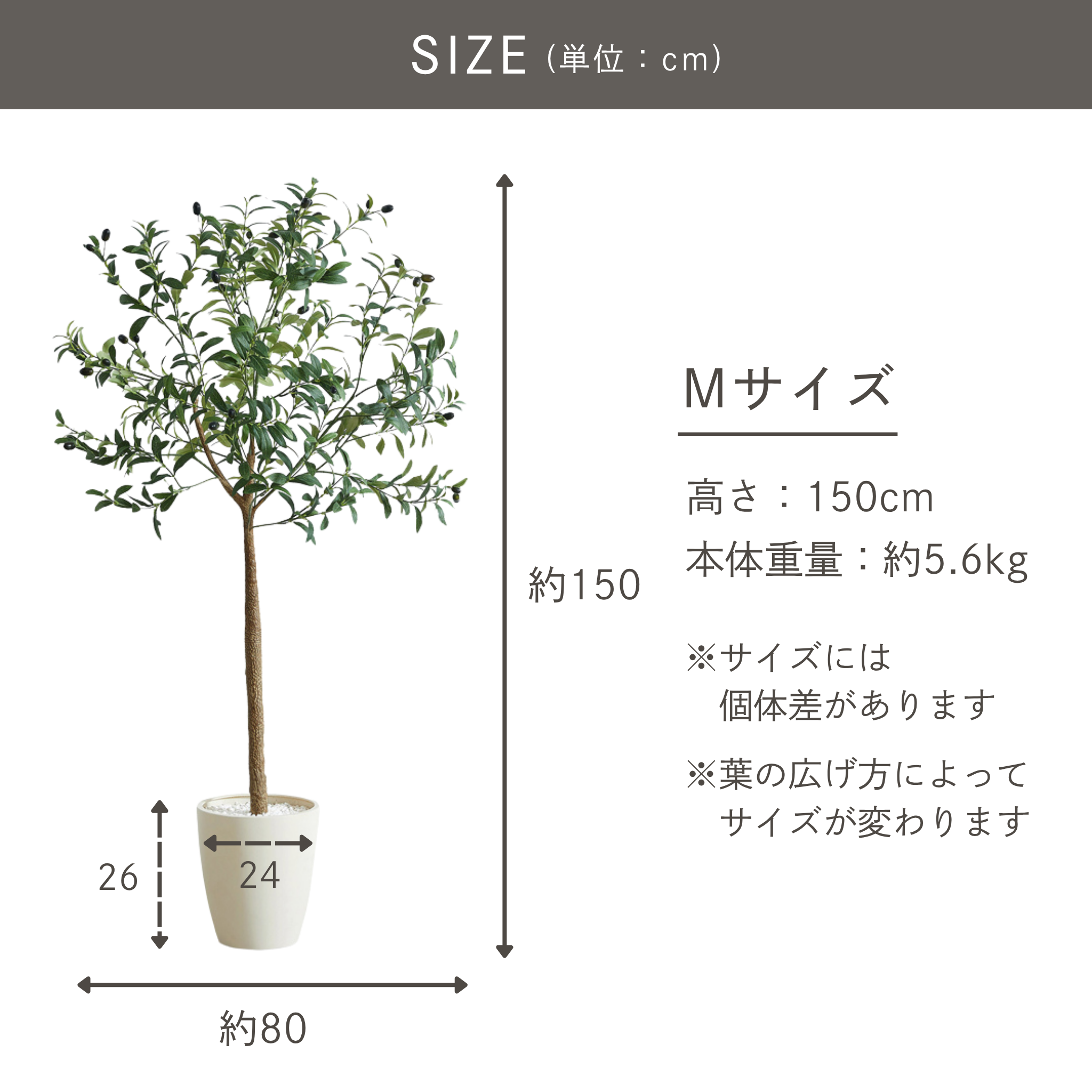 光触媒 オリーブ フェイクグリーン 鉢付属[90/120/150/180cm]
