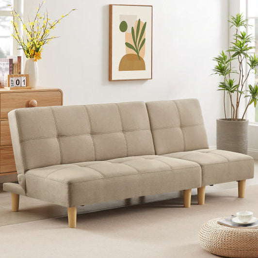 【送料無料】2人掛け 6WAY ソファベッド [幅180cm] JH116