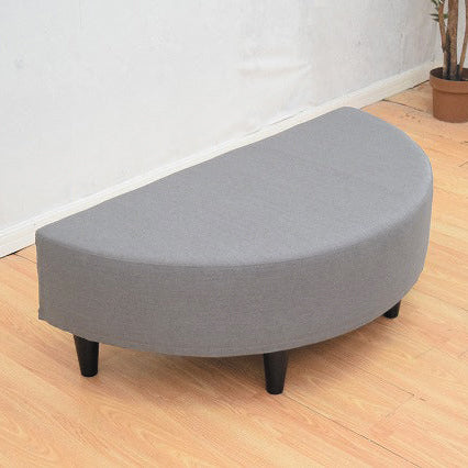 2人掛け ユニットベンチ 半円スツール[幅110cm] S-3334-HENST