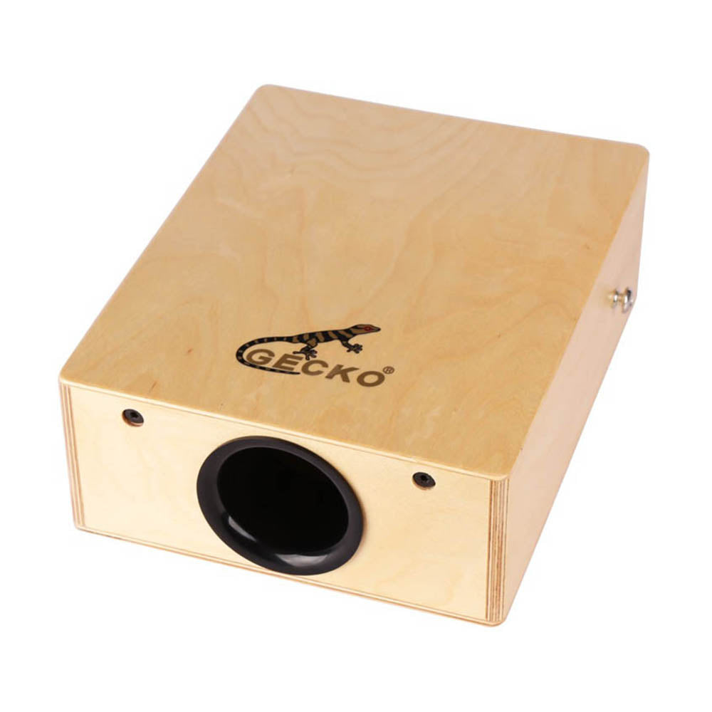 GECKO カホン Cajon  トラベル カホン TRAVEL CAJON 打楽器 パーカション 木製 バーチウッド 専用ケース ストラップ付き 9.5*23*29cm C-68B