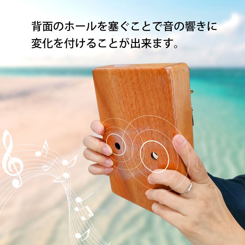 GECKO カリンバ GKL-200 キャットデザイン【17キー / C調】オクメ材採用 美しい木目と上品な響き 親指ピアノ チューニングハンマー・初心者向け小冊子付