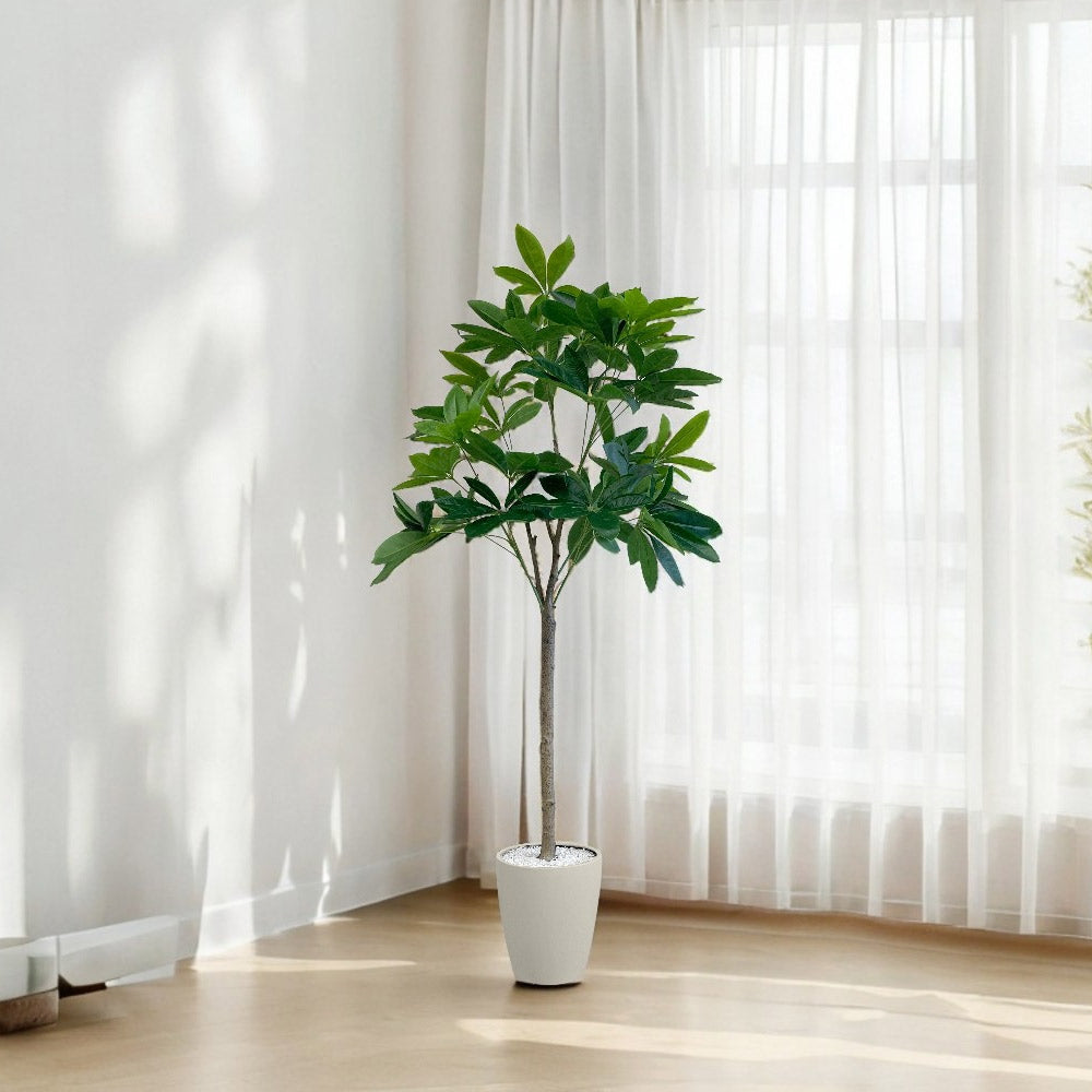 パキラ フェイクグリーン 人工観葉植物 120cm 150cm 180cm 鉢付属 インテリア グリーン お手入れ簡単