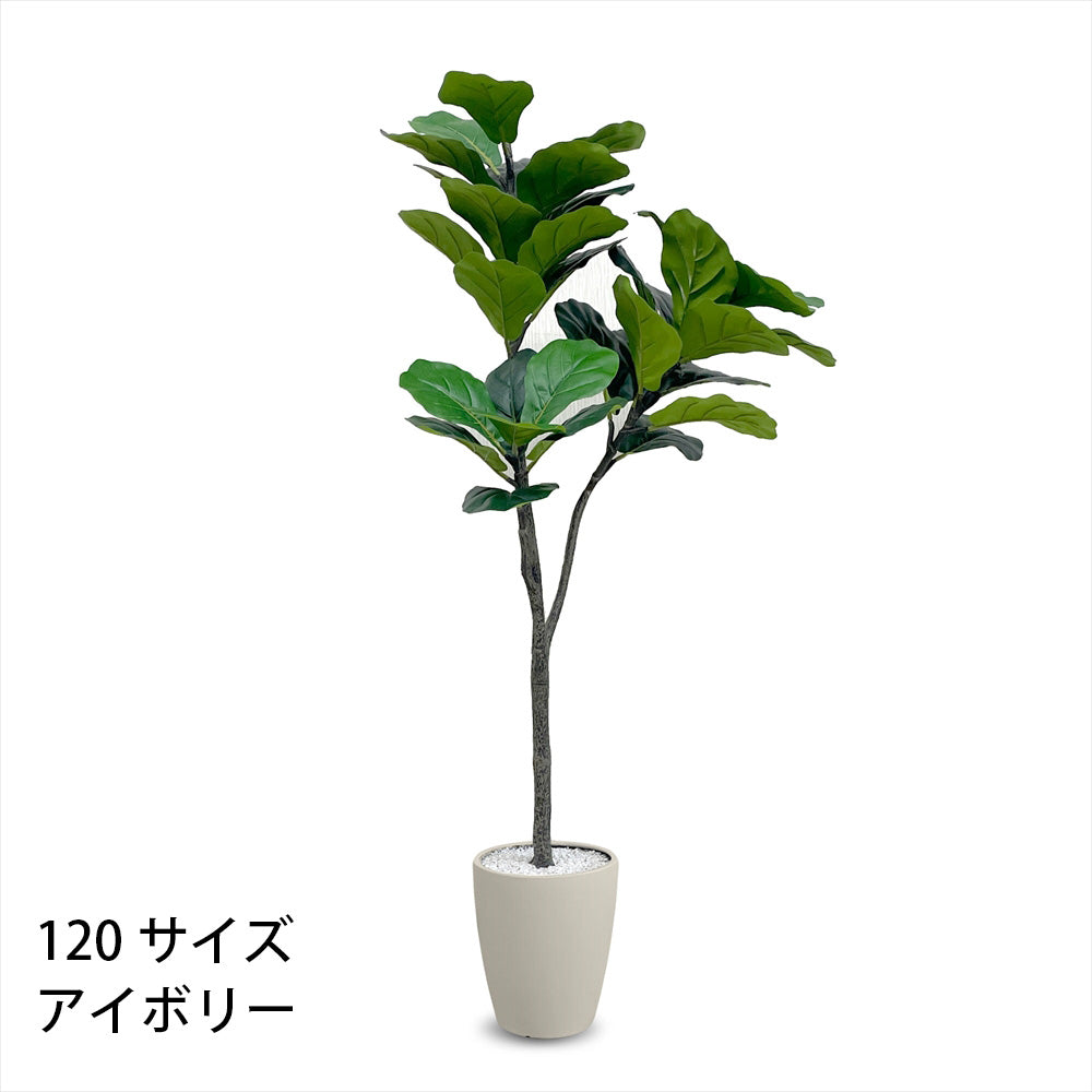 フィカスリラータ フェイクグリーン 人工観葉植物 120cm 150cm 180cm 鉢付属 インテリア グリーン お手入れ簡単