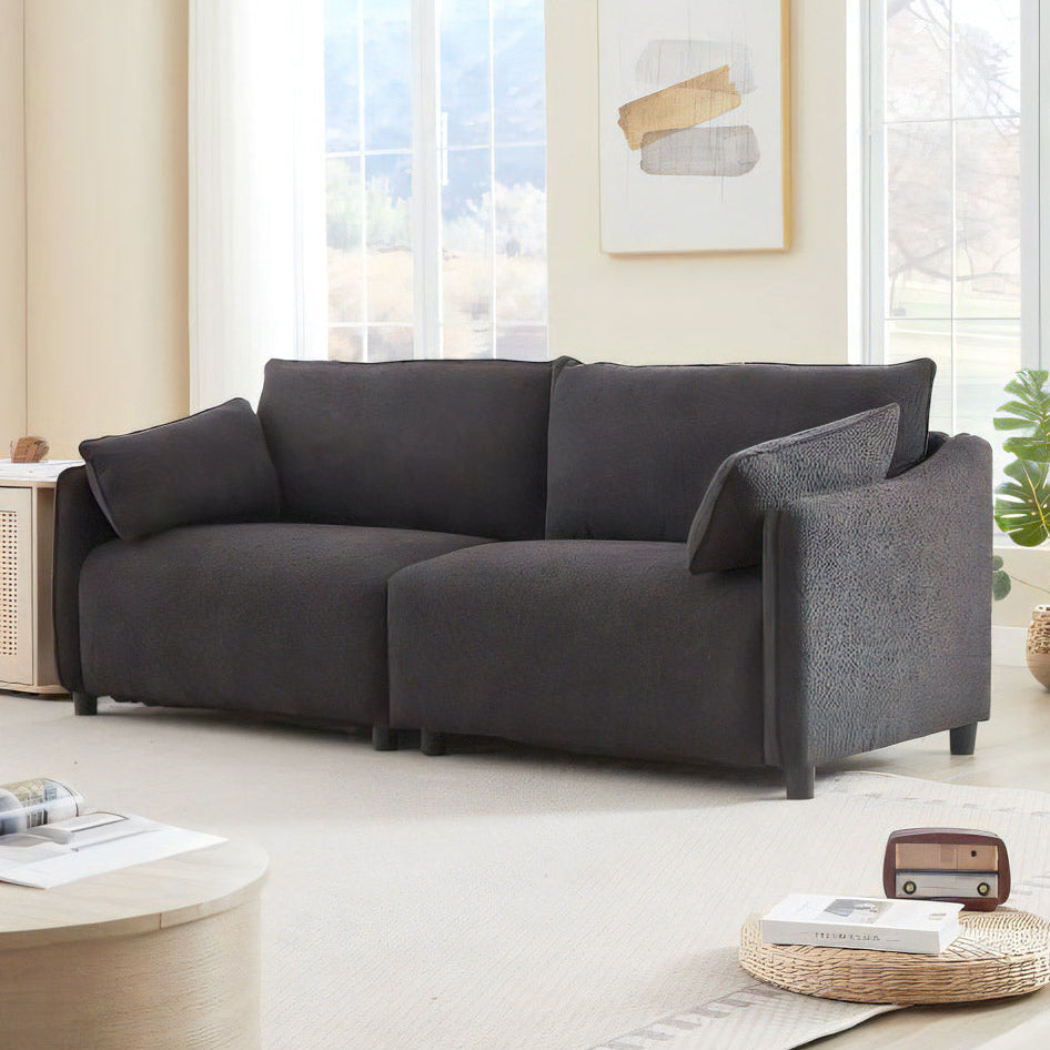 3人掛け ローソファ[幅198cm] XD-991-3P – 家具ソファーと応接セットの